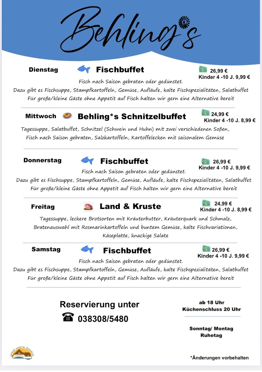 Gaststube Behling*s Photo Menu 2