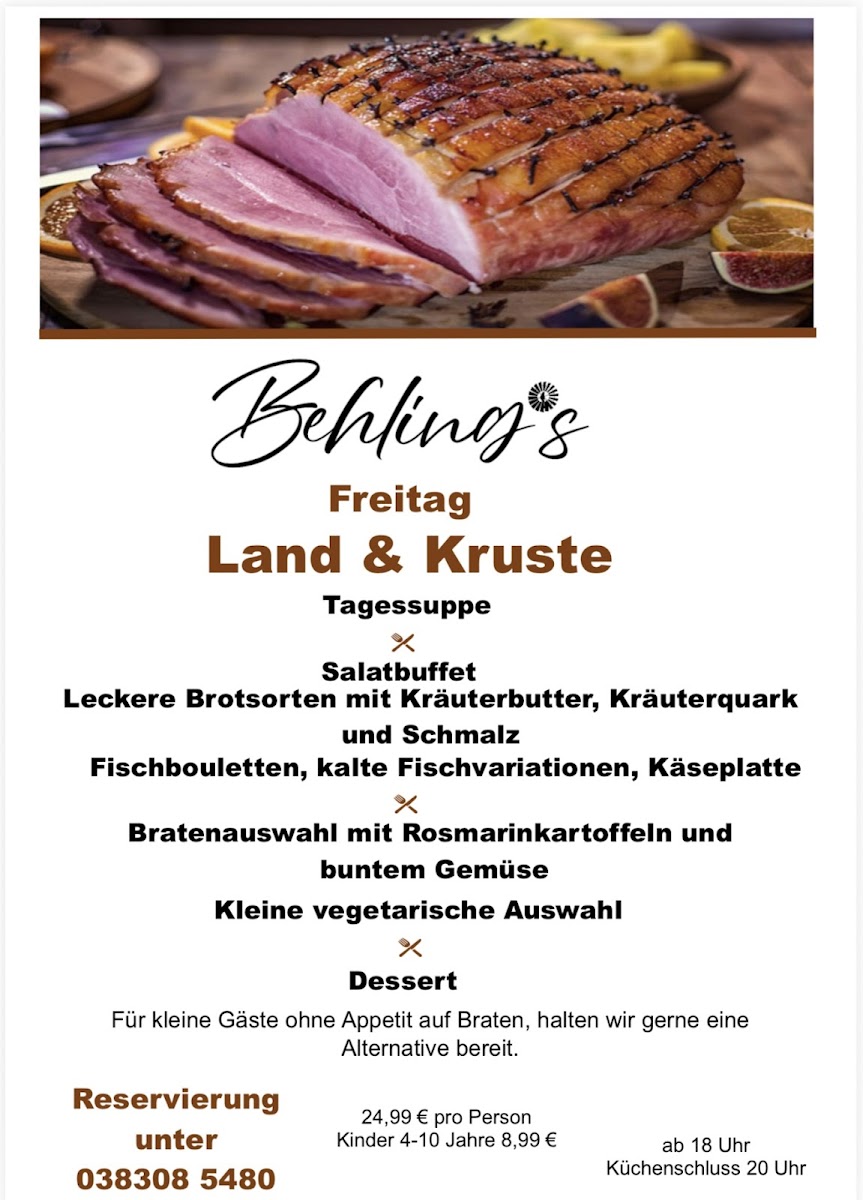 Gaststube Behling*s Photo Menu 4