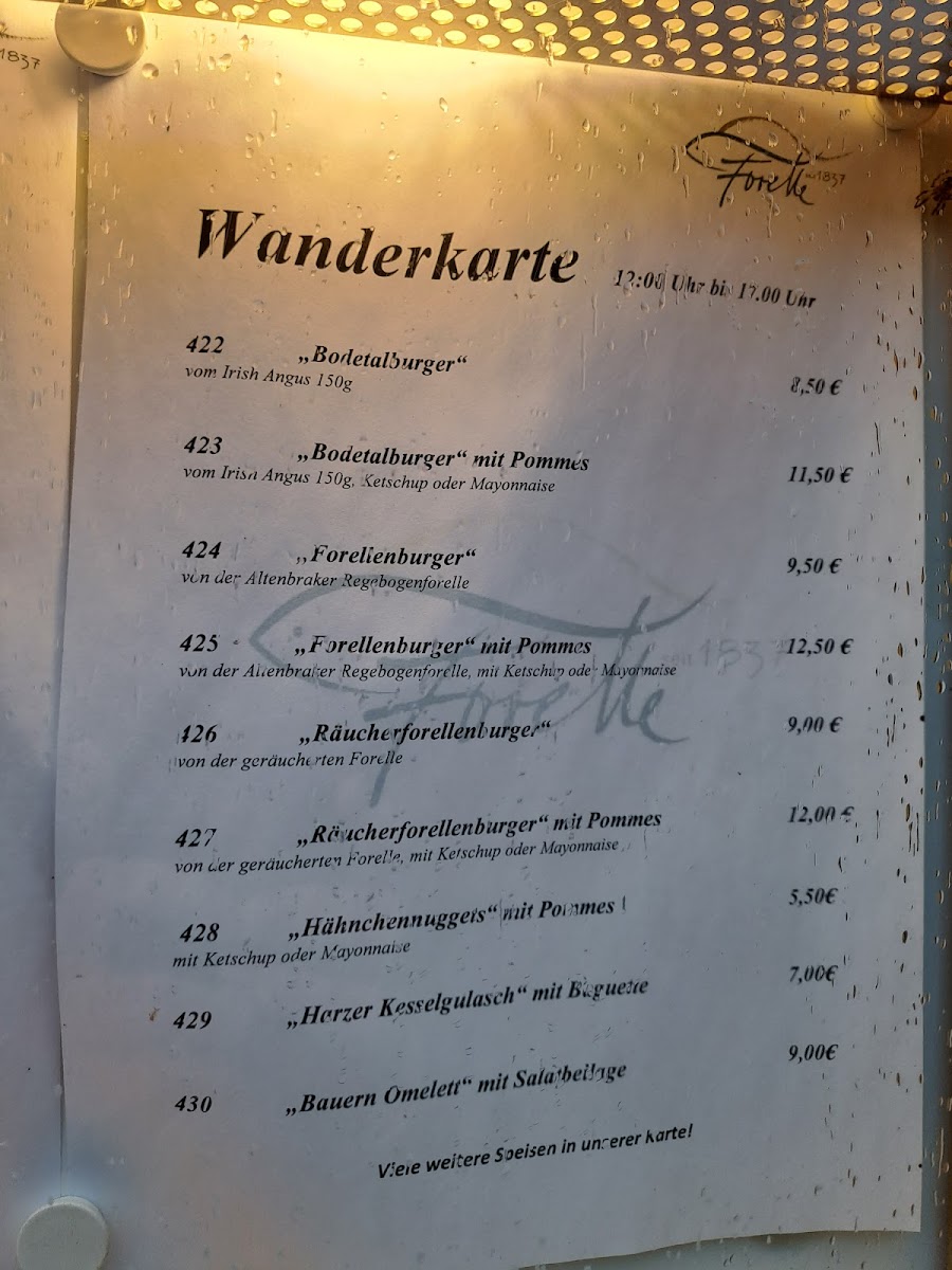 Restaurant Im Hotel Forelle Photo Menu 2