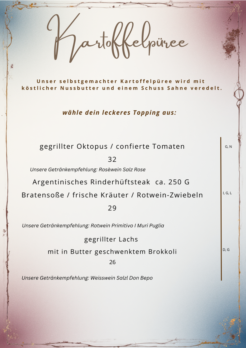 Restaurant Landsberg - Das Kartoffelwerk Photo Menu 2
