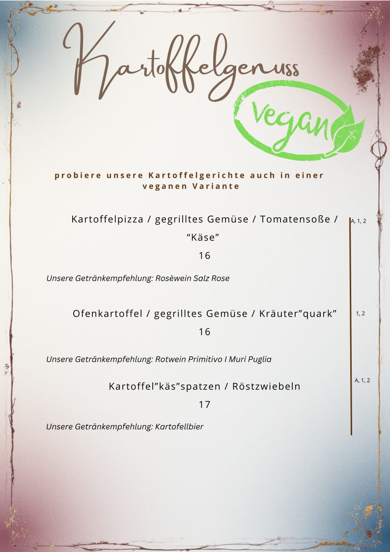 Restaurant Landsberg - Das Kartoffelwerk Photo Menu 6