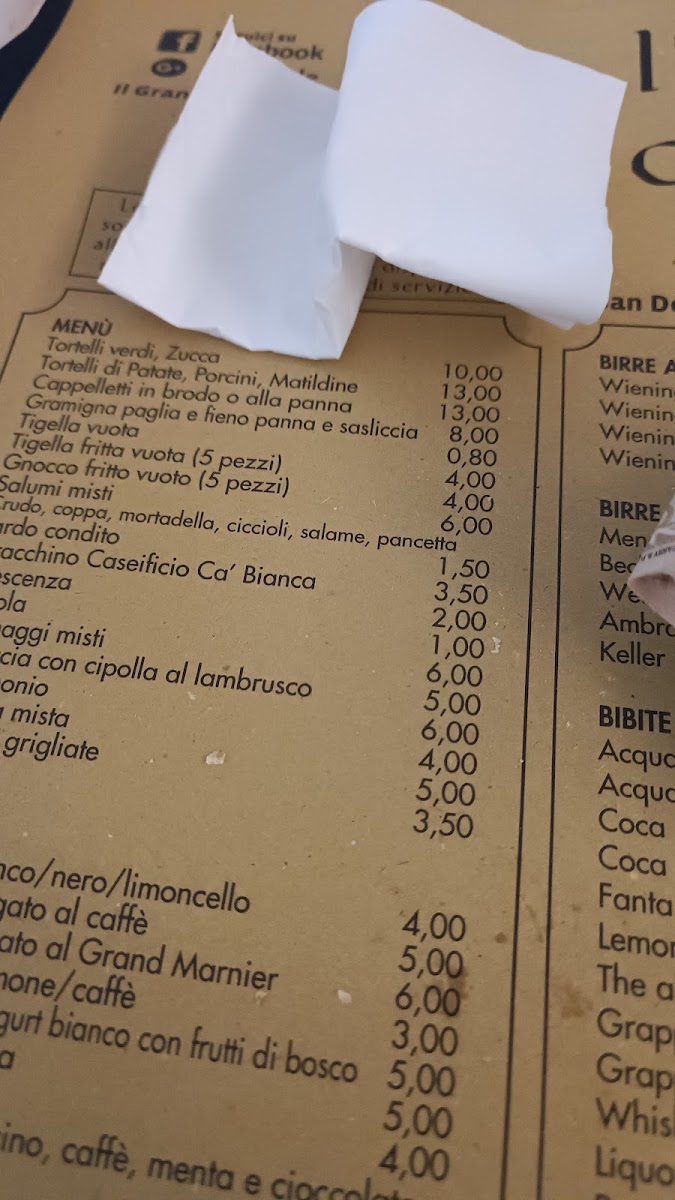 Granaio Del Conte Photo Menu 2