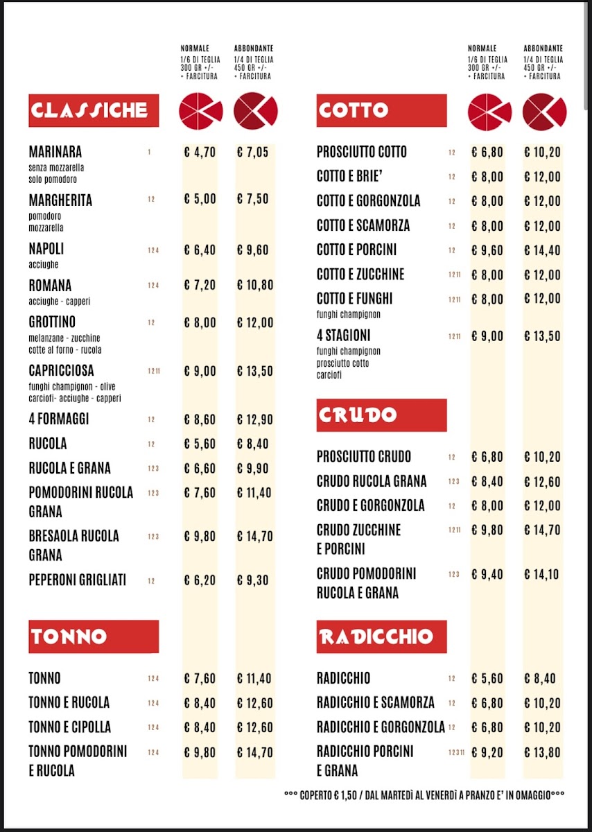 Pizzeria Al Grottino Agrate Photo Menu 2