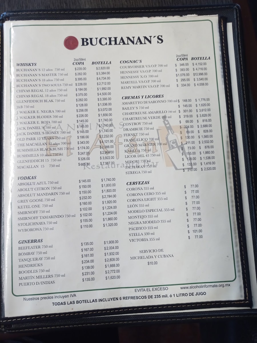 El Afán Restaurante Bar Photo Menu 3