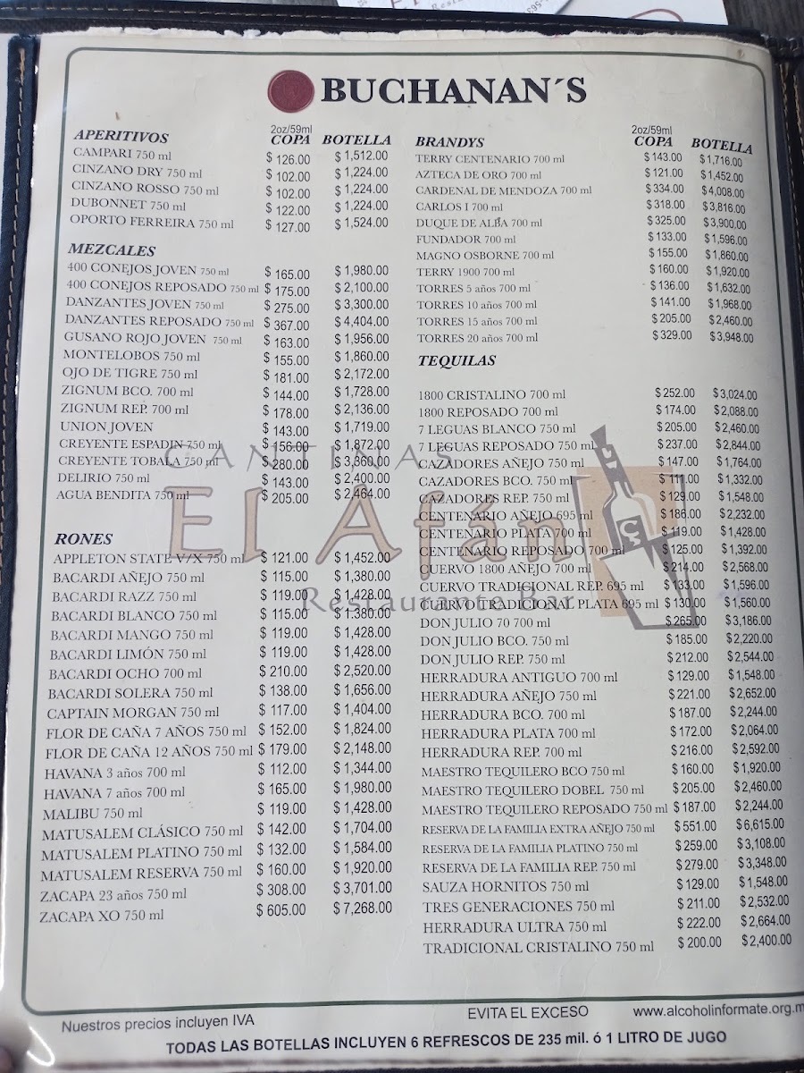 El Afán Restaurante Bar Photo Menu 6