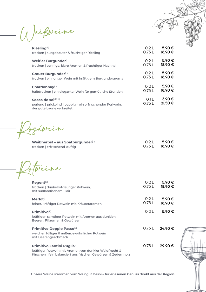 AusZeit Restaurant und Biergarten Photo Menu 1