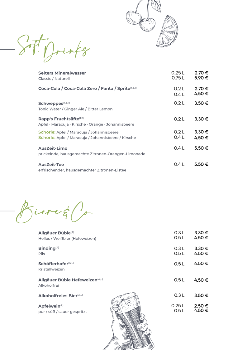 AusZeit Restaurant und Biergarten Photo Menu 5