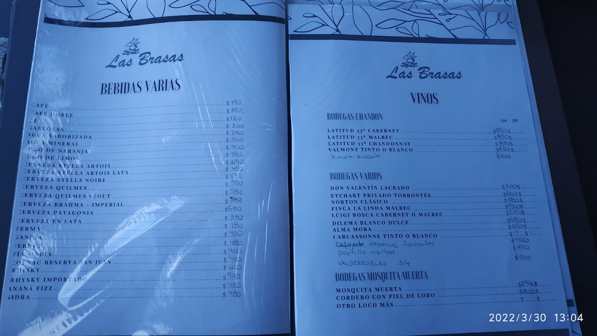 Restaurante Las Brasas Photo Menu 10