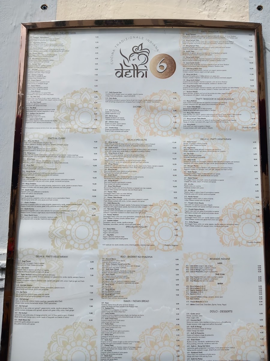 Delhi6 Photo Menu 9