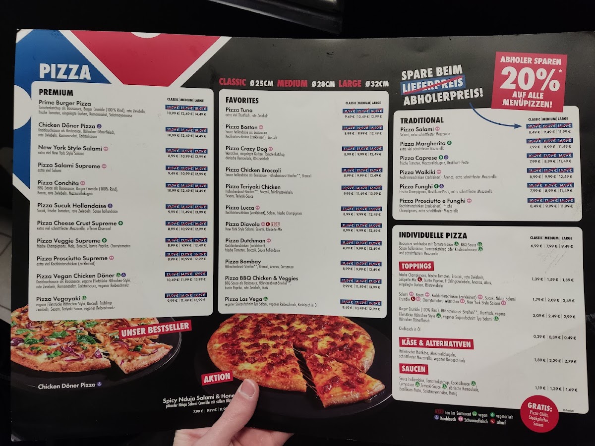 Domino's Pizza Neumünster Photo Menu 1