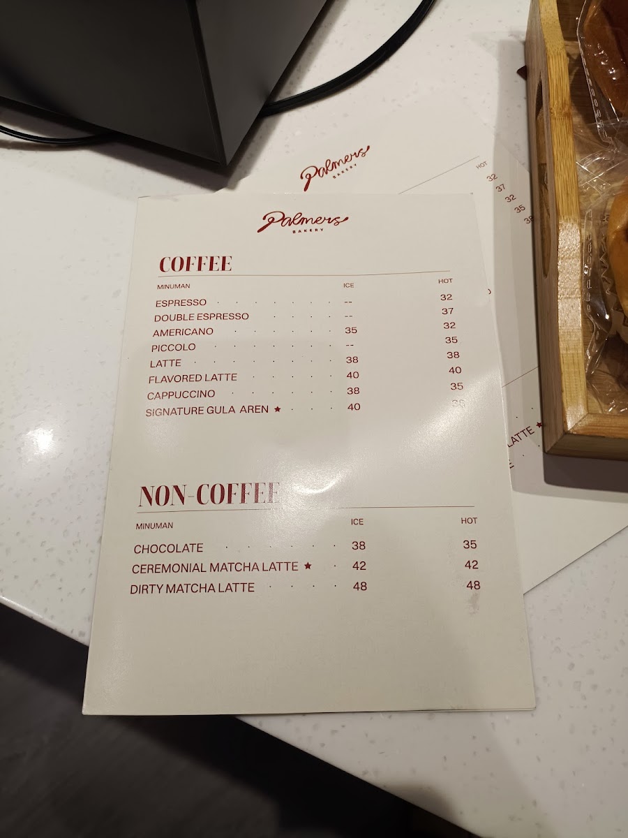 Palmers Bakery & Cafe Photo Menu 10
