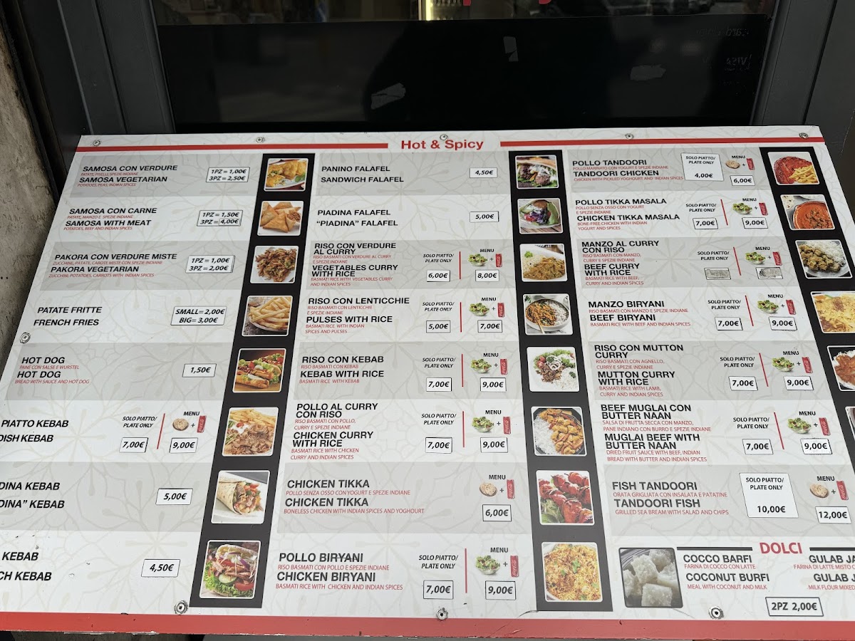 Hot & Spicy - Indian Food e Kebab Photo Menu 2