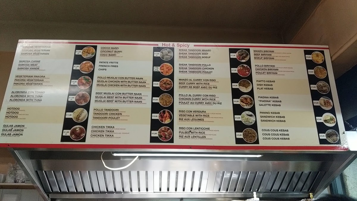 Hot & Spicy - Indian Food e Kebab Photo Menu 3