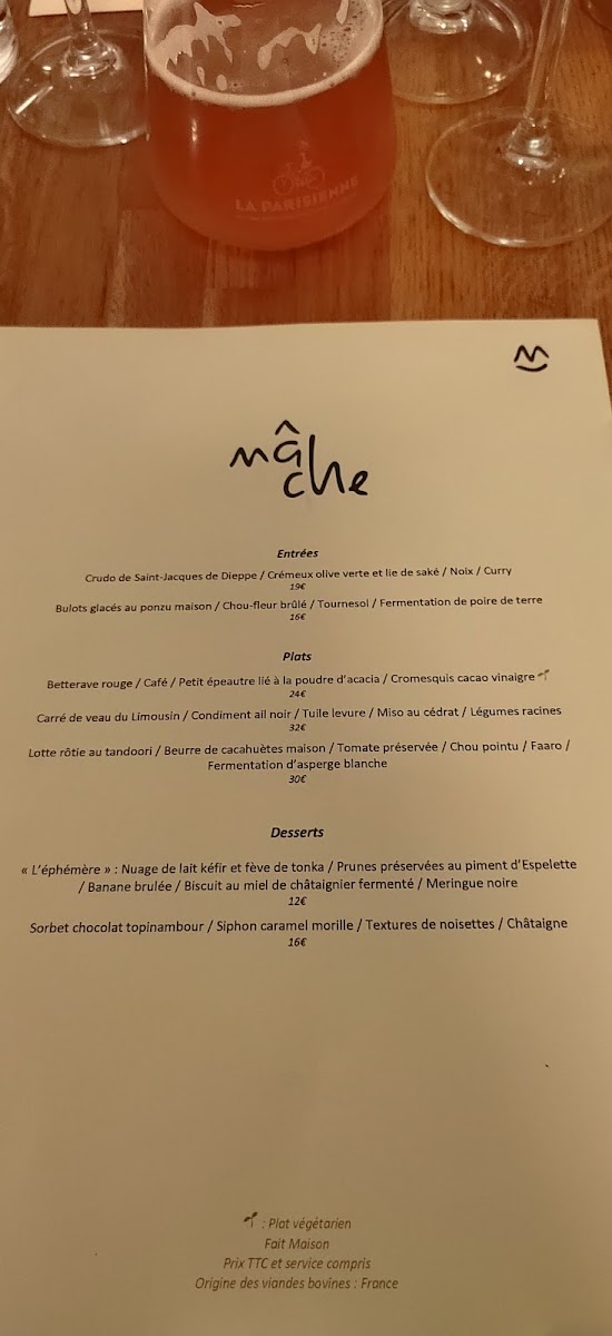 Restaurant Mâche Photo Menu 9
