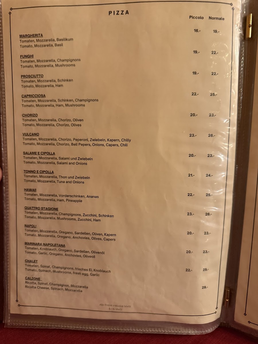 Ristorante Da Sina Photo Menu 10