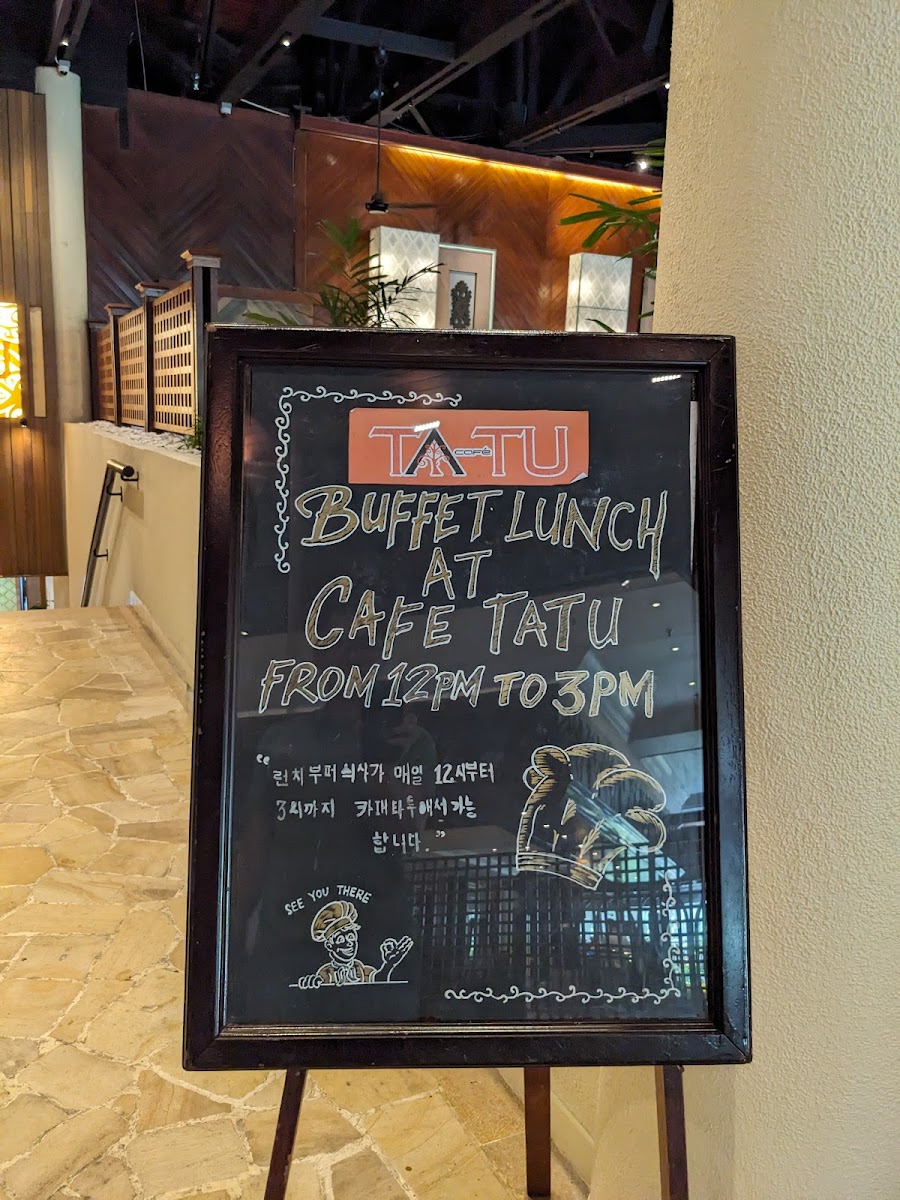 Café TATU Photo Menu 6