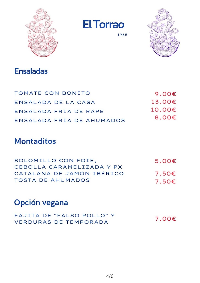 Restaurante Pepe El Torrao Photo Menu 3