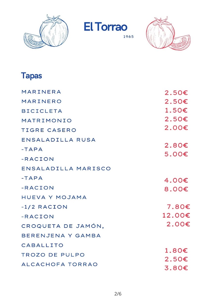 Restaurante Pepe El Torrao Photo Menu 5