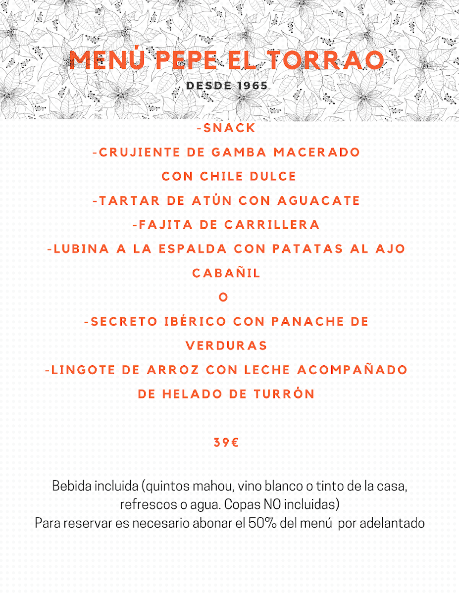 Restaurante Pepe El Torrao Photo Menu 9