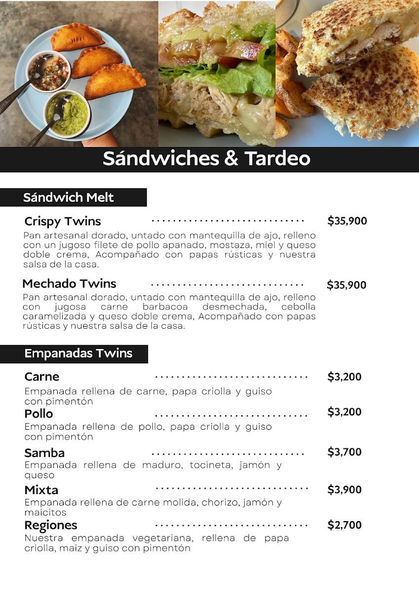 Twins Café-Bar Photo Menu 1