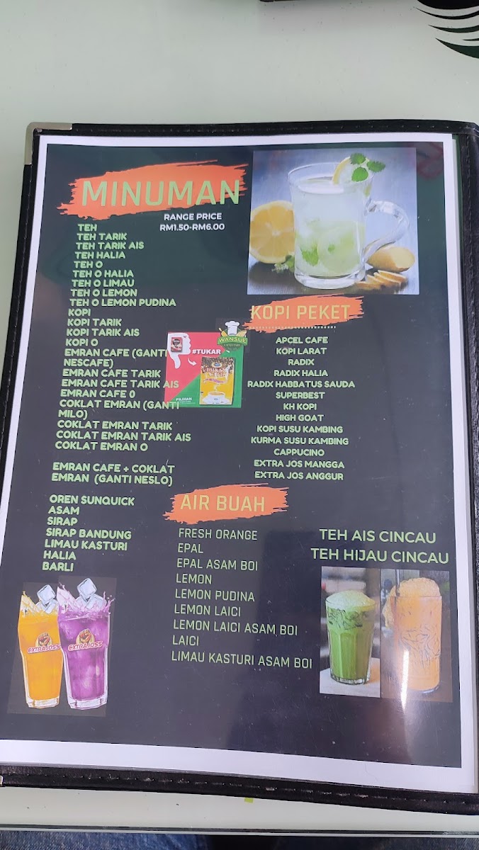Wansue Capati Pauh, Perlis Photo Menu 1