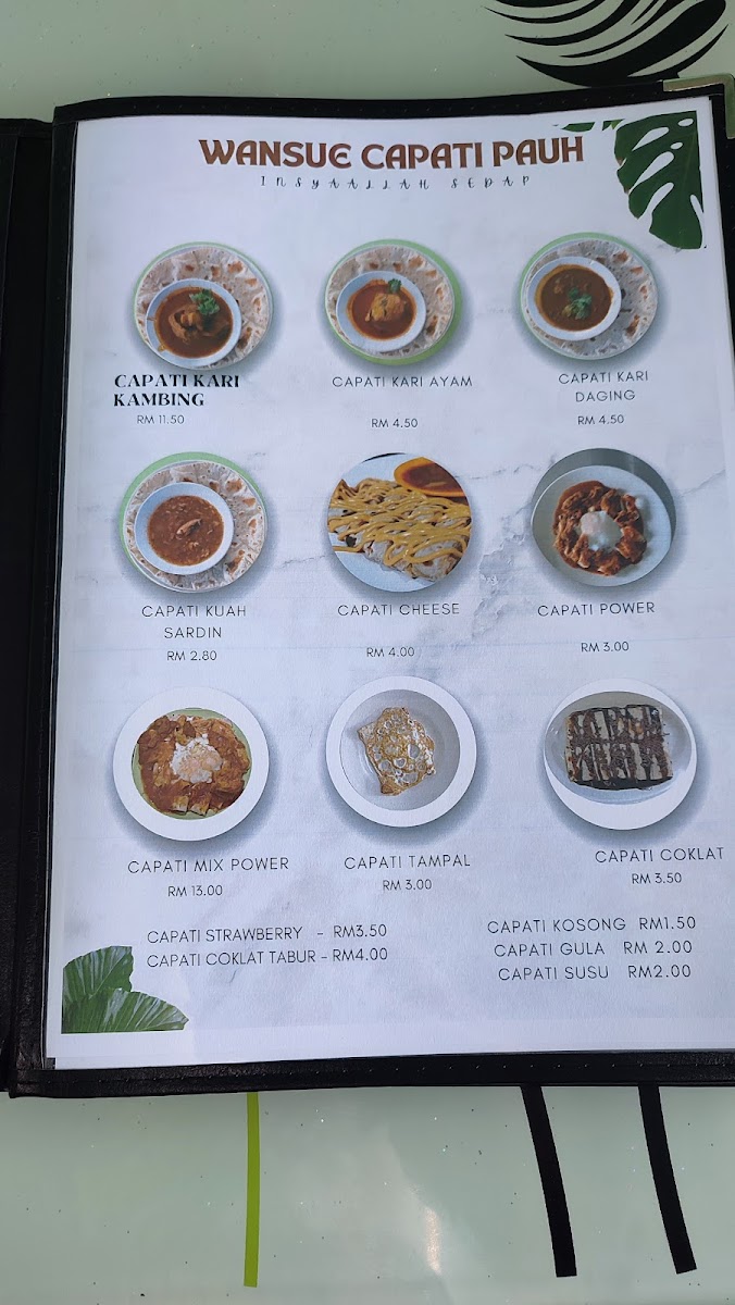 Wansue Capati Pauh, Perlis Photo Menu 2
