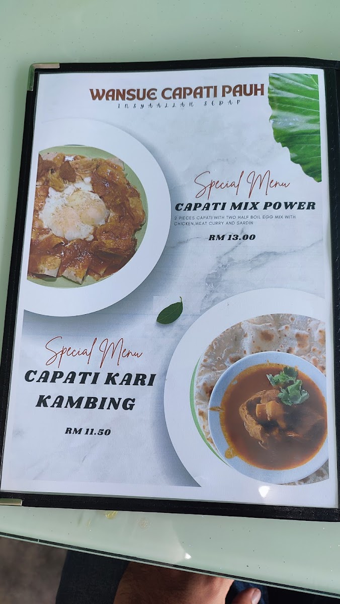 Wansue Capati Pauh, Perlis Photo Menu 3