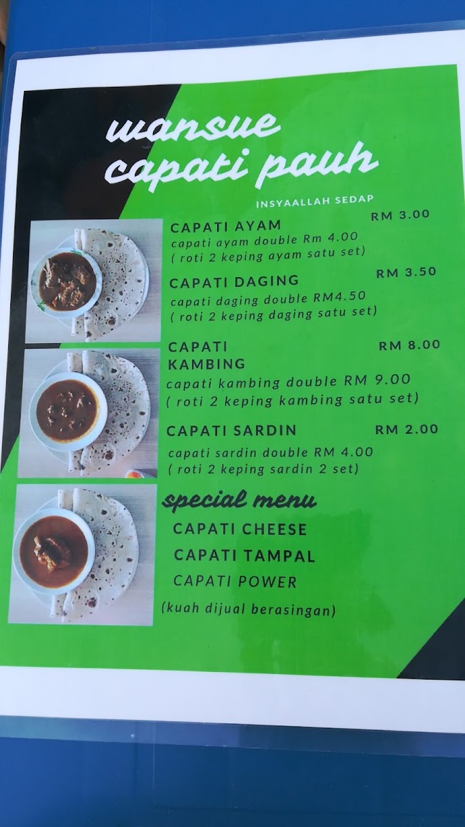 Wansue Capati Pauh, Perlis Photo Menu 5