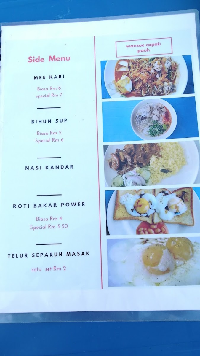 Wansue Capati Pauh, Perlis Photo Menu 6