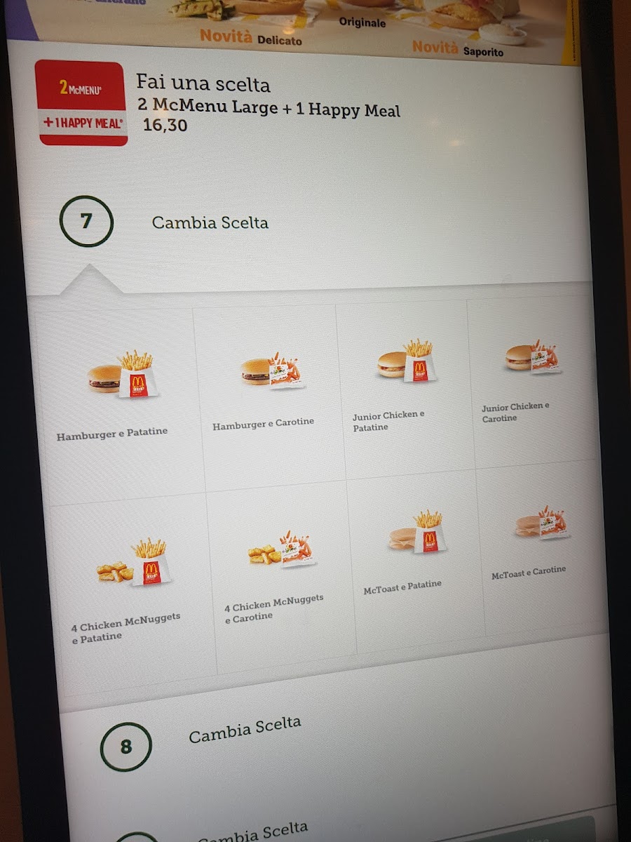 McDonald's Curtatone Photo Menu 5