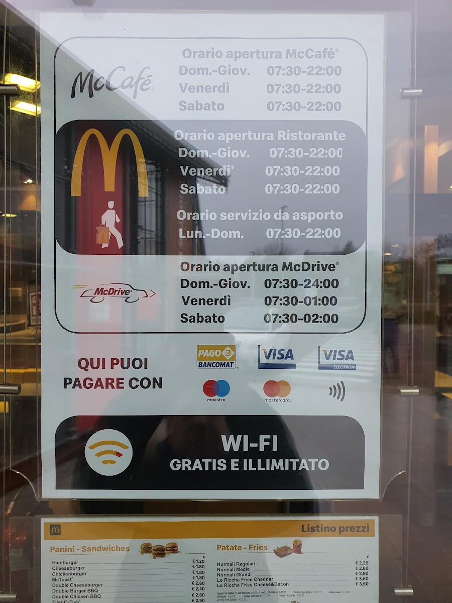 McDonald's Curtatone Photo Menu 8