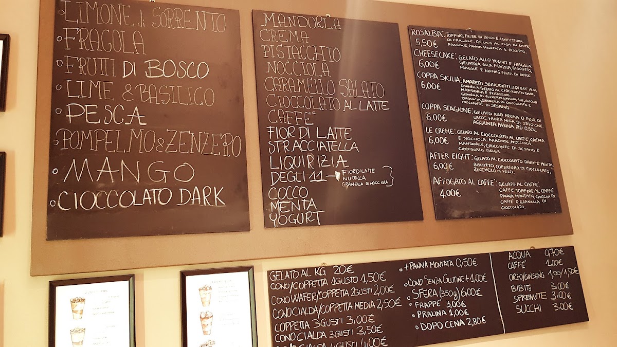 Gelateria degli Undici Photo Menu 1
