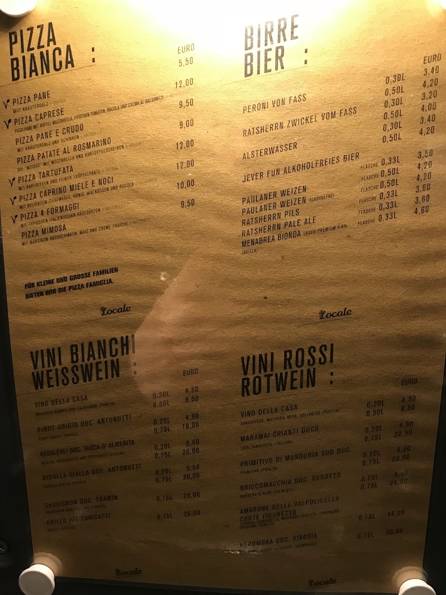 Il Locale Photo Menu 3
