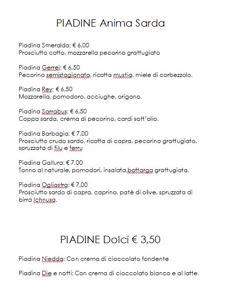 BeMe Cafè Photo Menu 4
