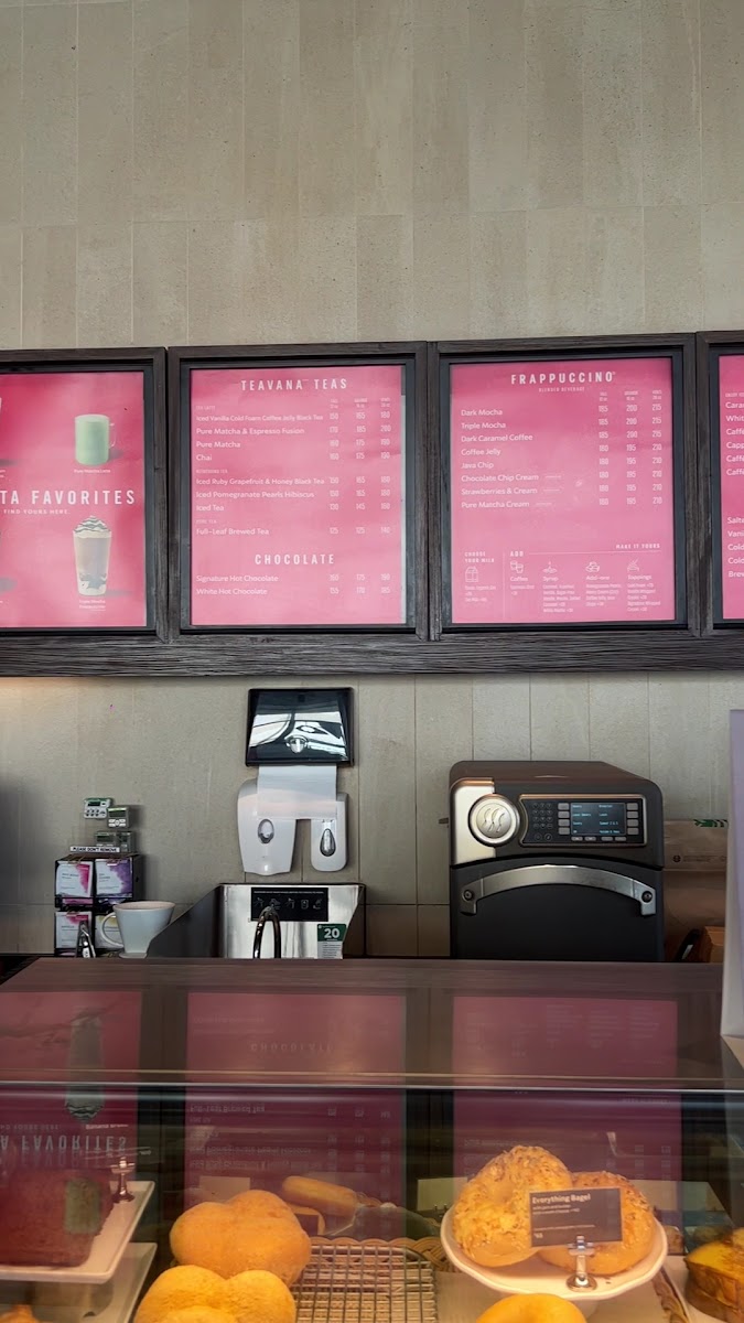 Starbucks Diversion Road Photo Menu 1