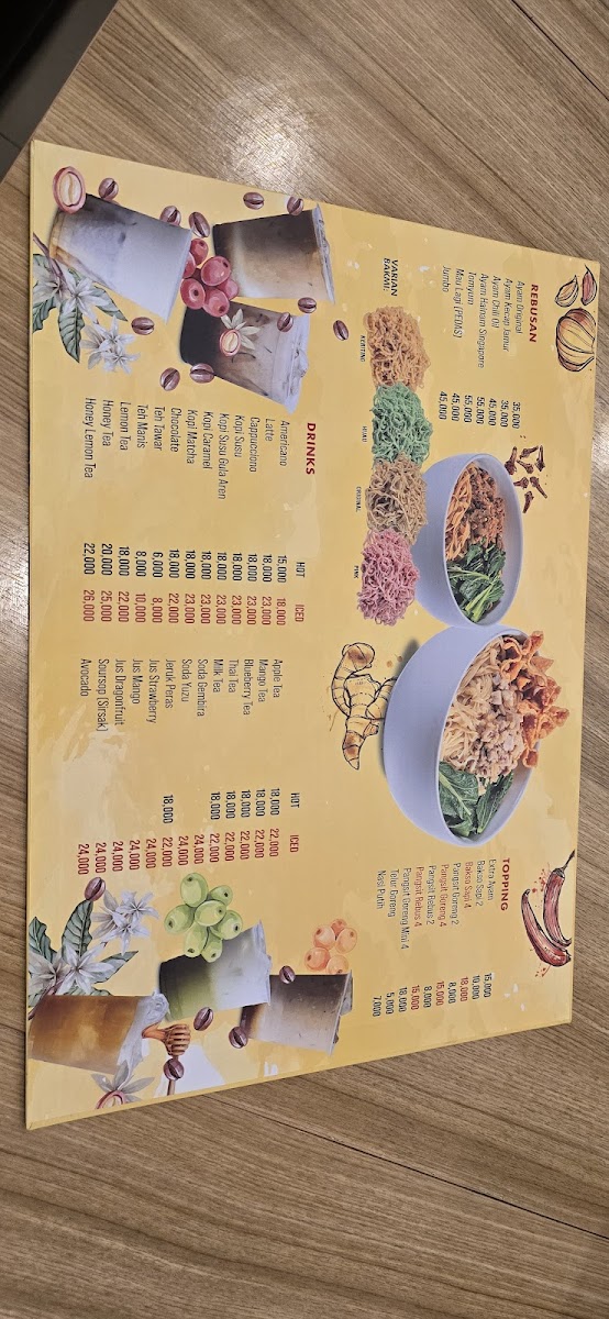 Bakmie Pertiwi Samarinda Photo Menu 2