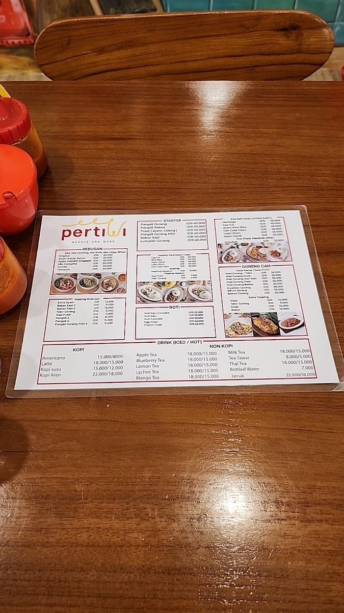 Bakmie Pertiwi Samarinda Photo Menu 3