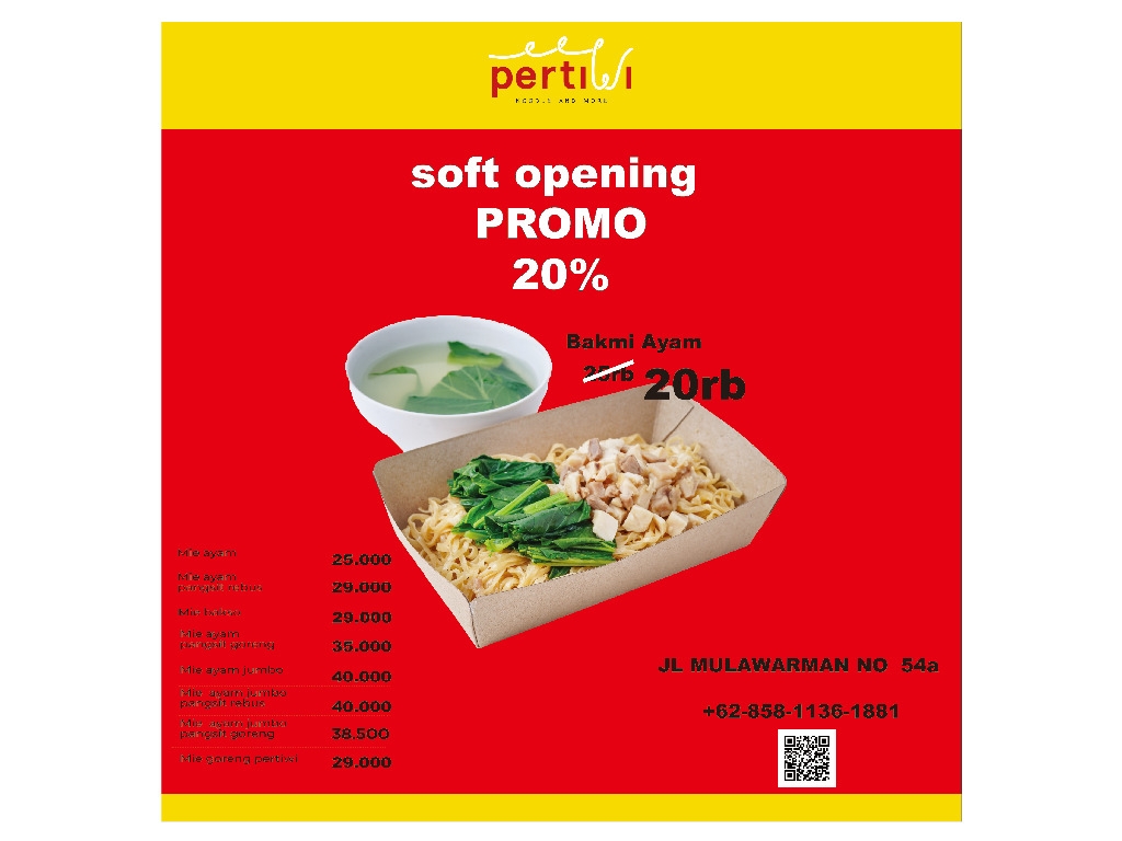 Bakmie Pertiwi Samarinda Photo Menu 9