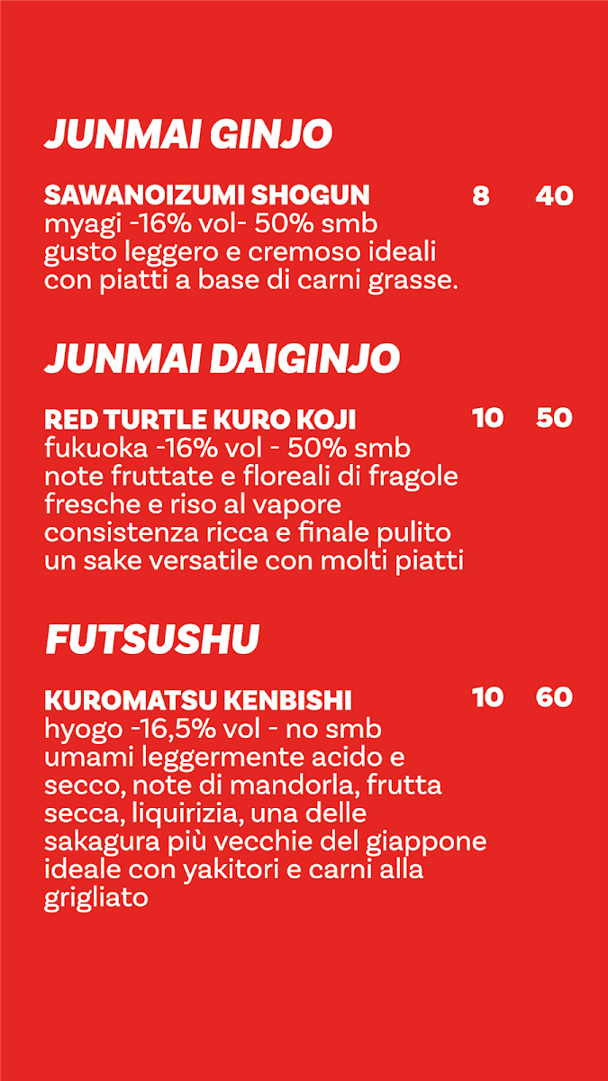 Shibuya Izakaya Photo Menu 2