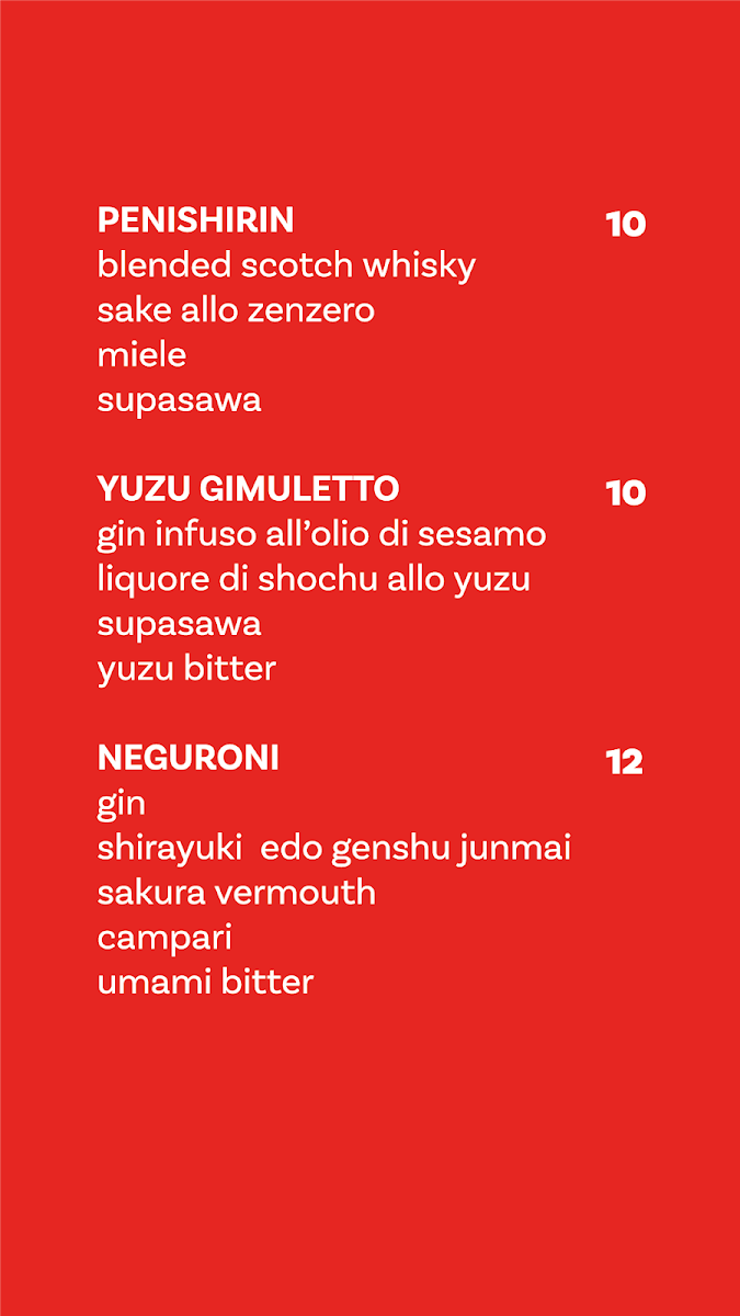 Shibuya Izakaya Photo Menu 6
