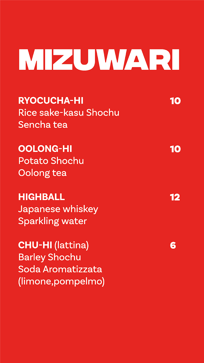 Shibuya Izakaya Photo Menu 8