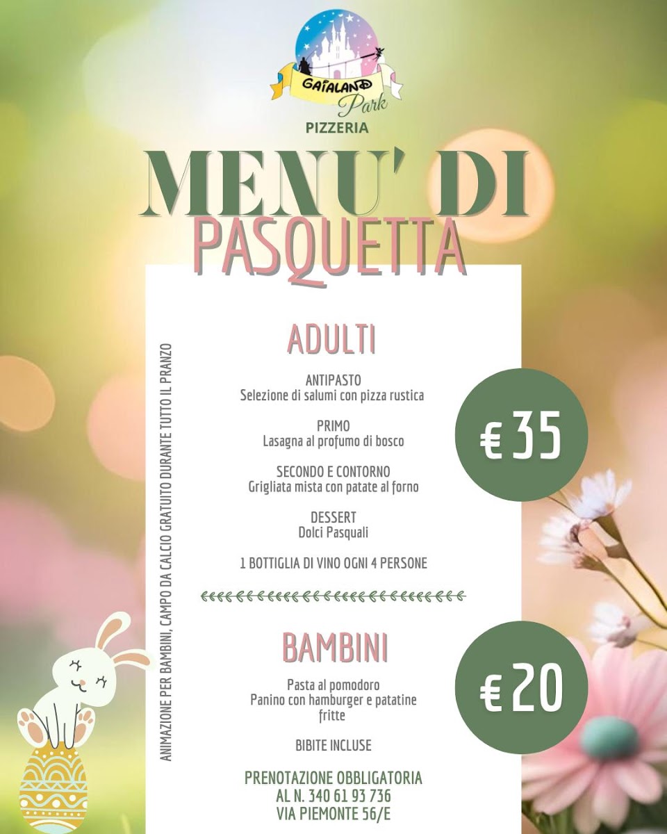 Gaialand Park ristorante pizzeria Photo Menu 4
