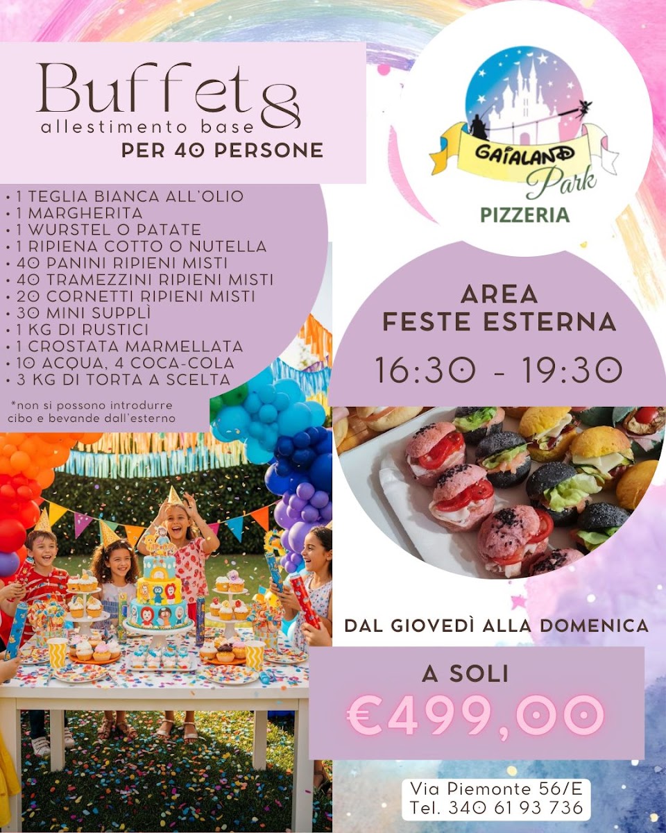 Gaialand Park ristorante pizzeria Photo Menu 9