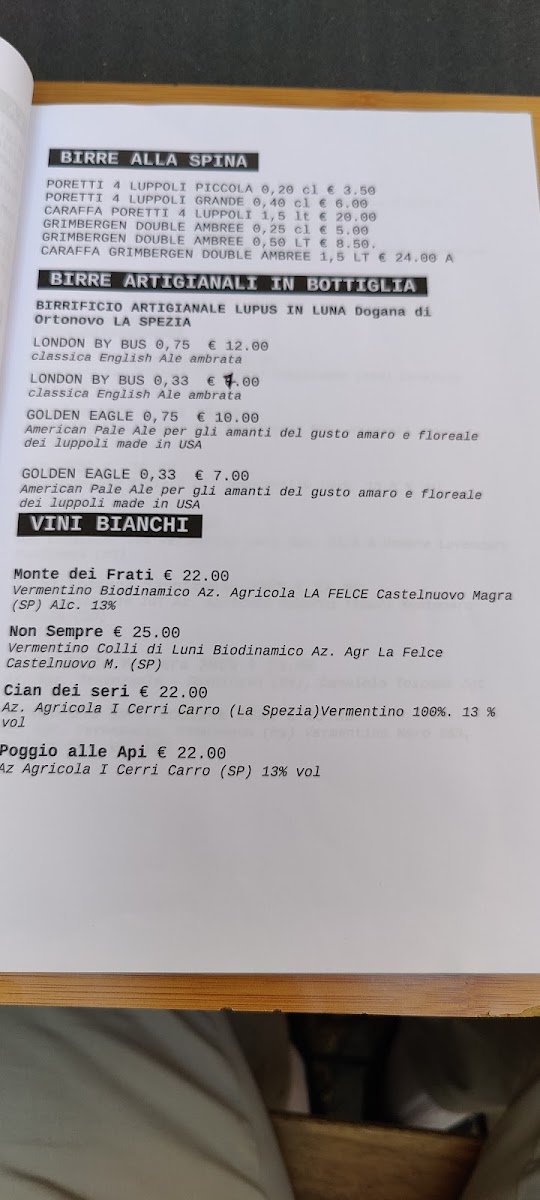 Osteria delle Pietre Photo Menu 5