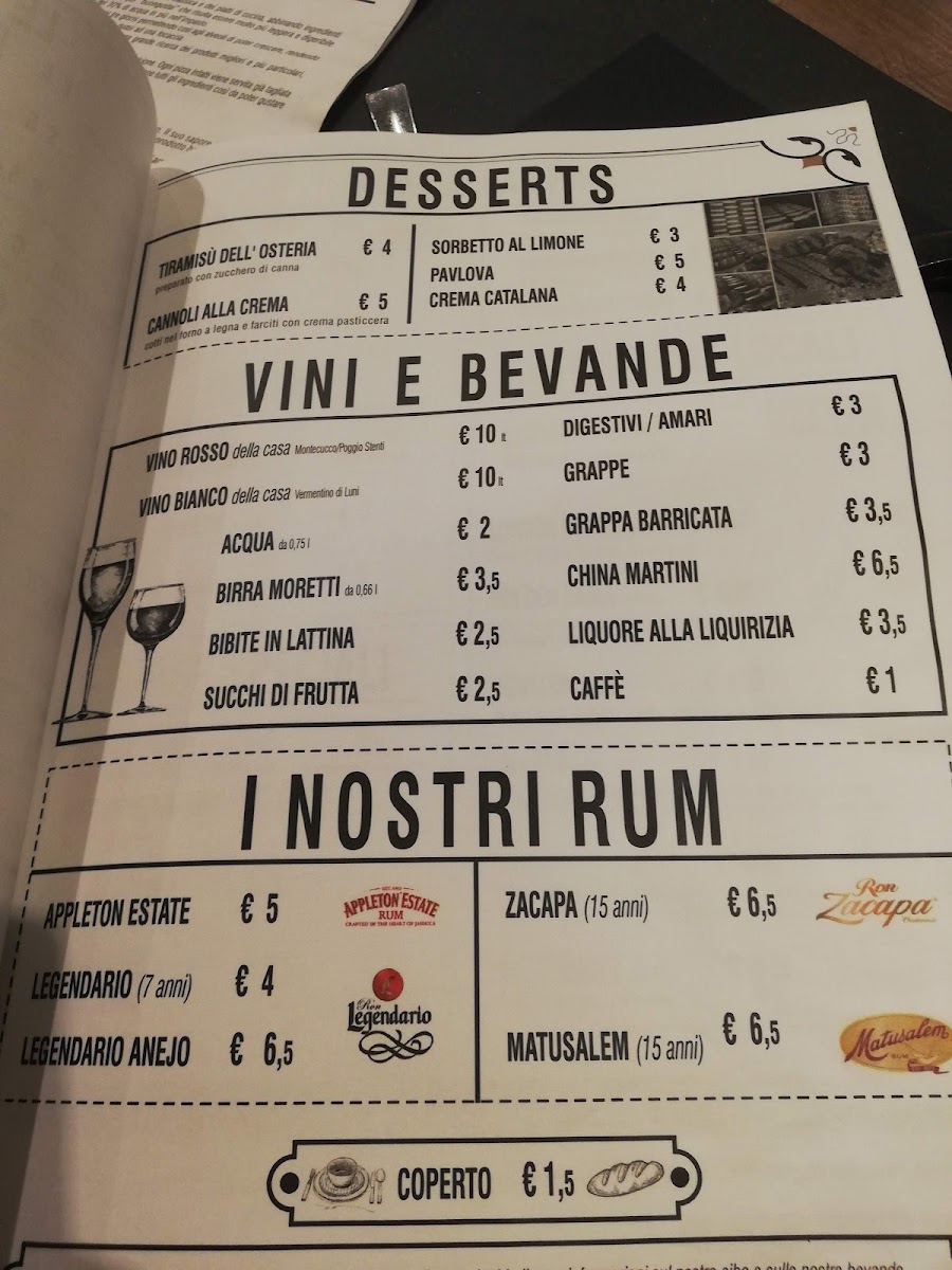 Osteria delle Pietre Photo Menu 8