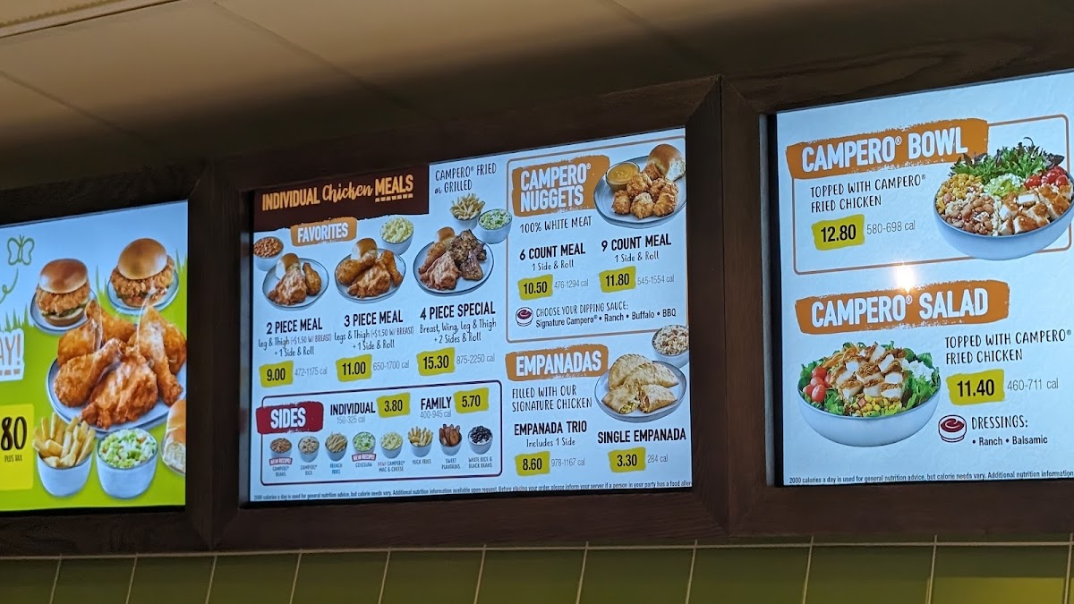 Pollo Campero Photo Menu 4