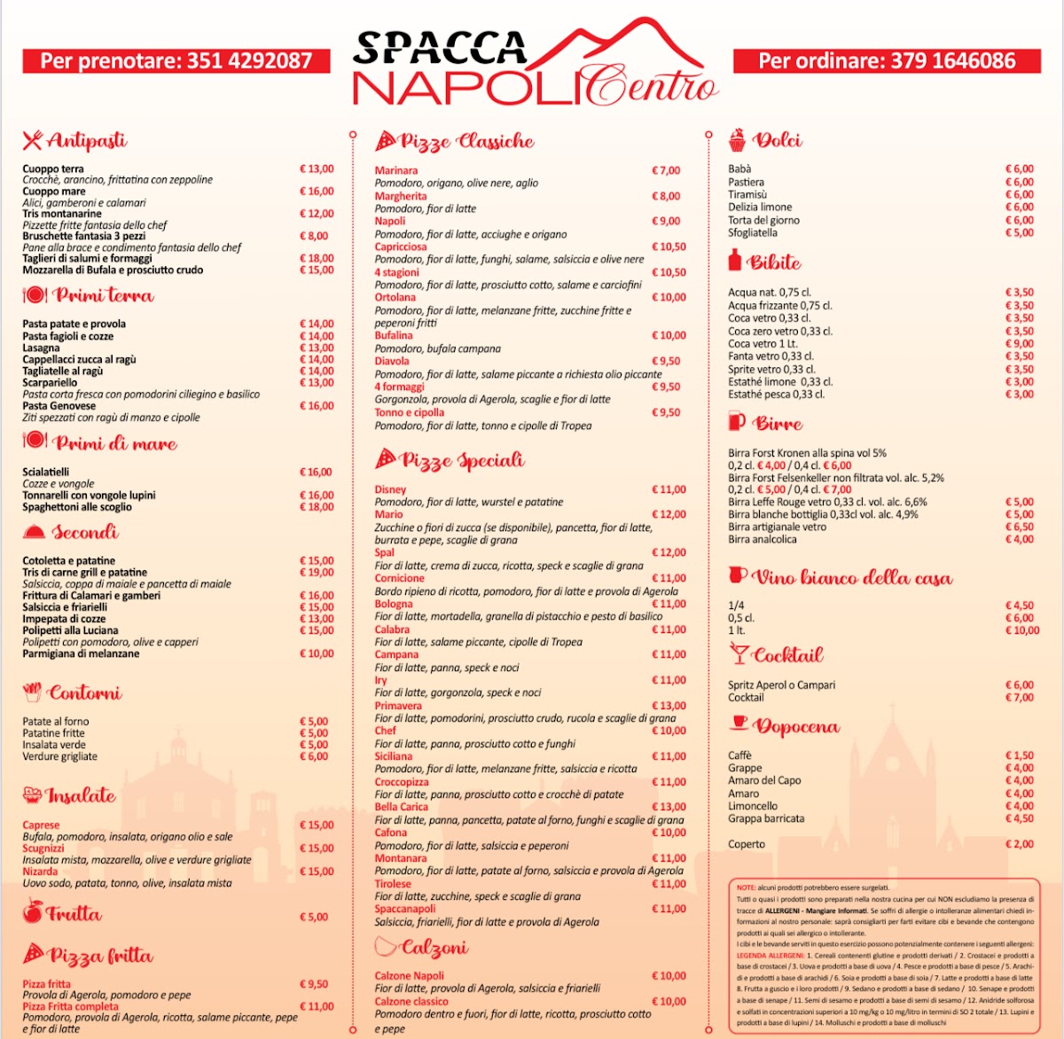 SpaccaNapoli Centro Trattoria&Pizzeria Photo Menu 1