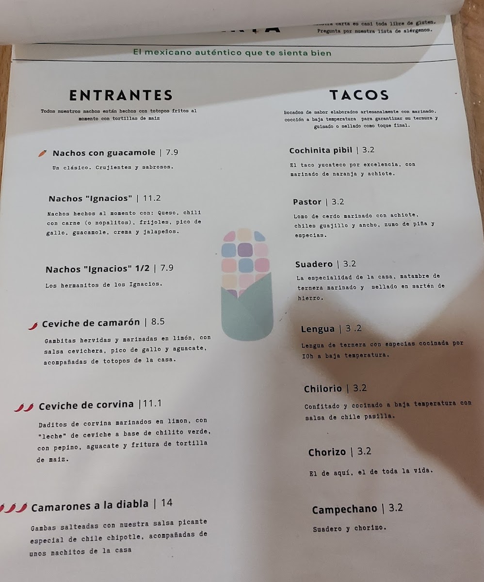 El Tianguis Photo Menu 10