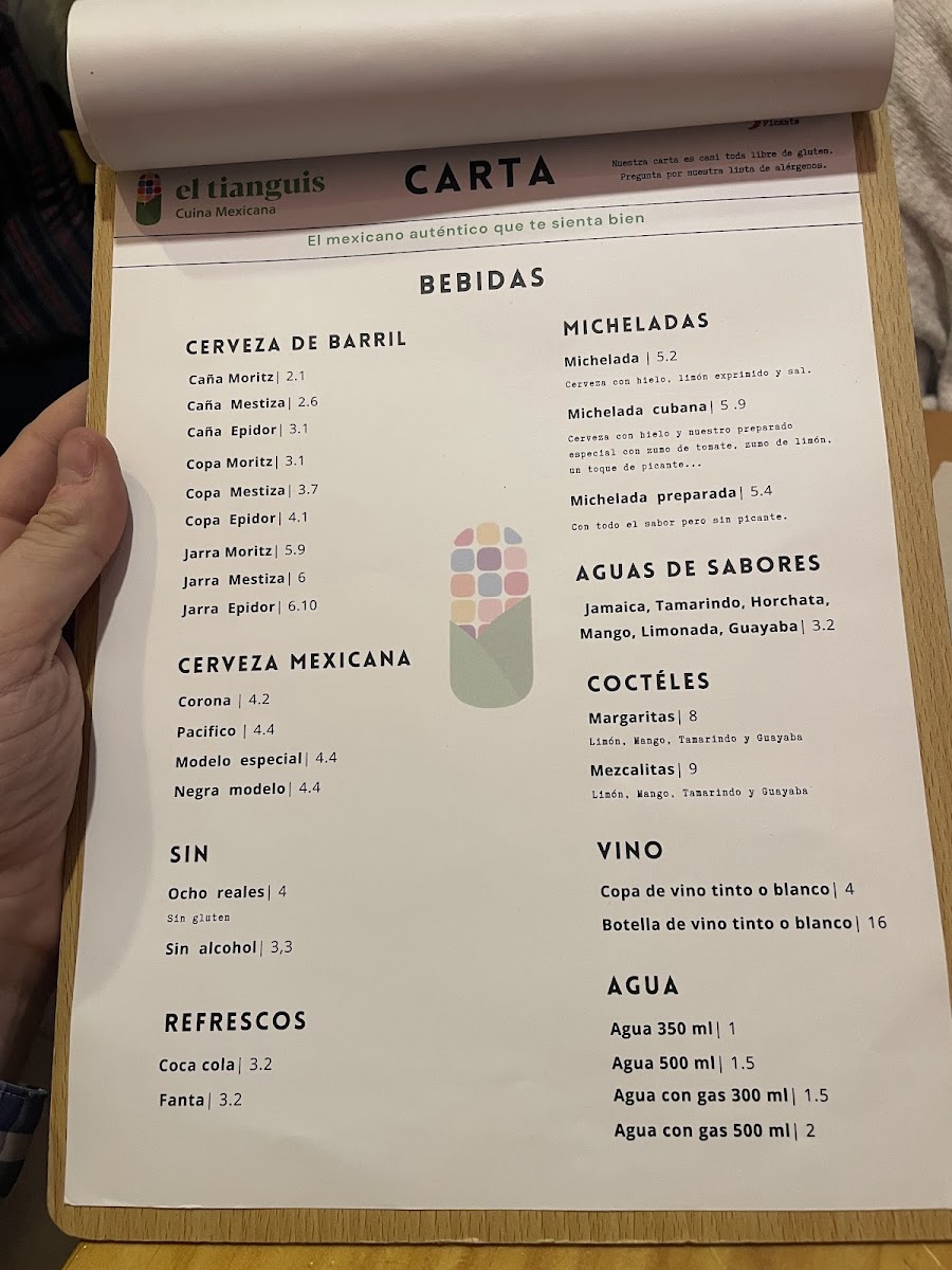 El Tianguis Photo Menu 2