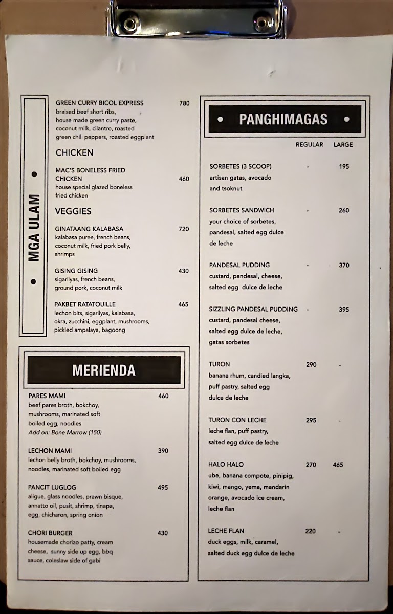 Locavore | BGC Photo Menu 6
